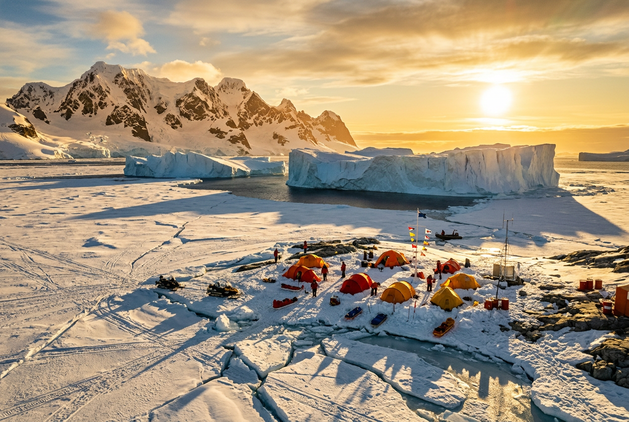 Antarctic Sunset